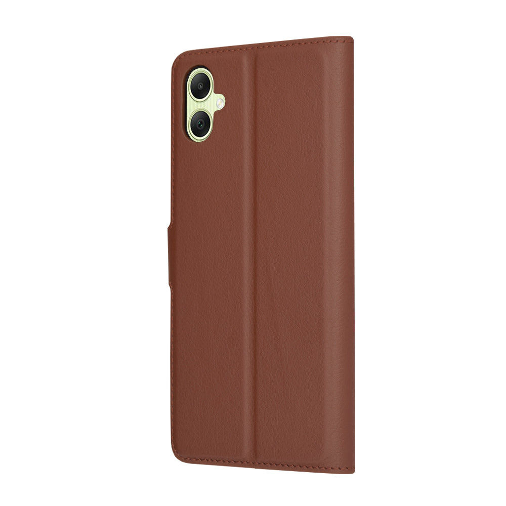 Cover til Samsung Galaxy A05 A055, Techsuit, Leather Folio, Brun