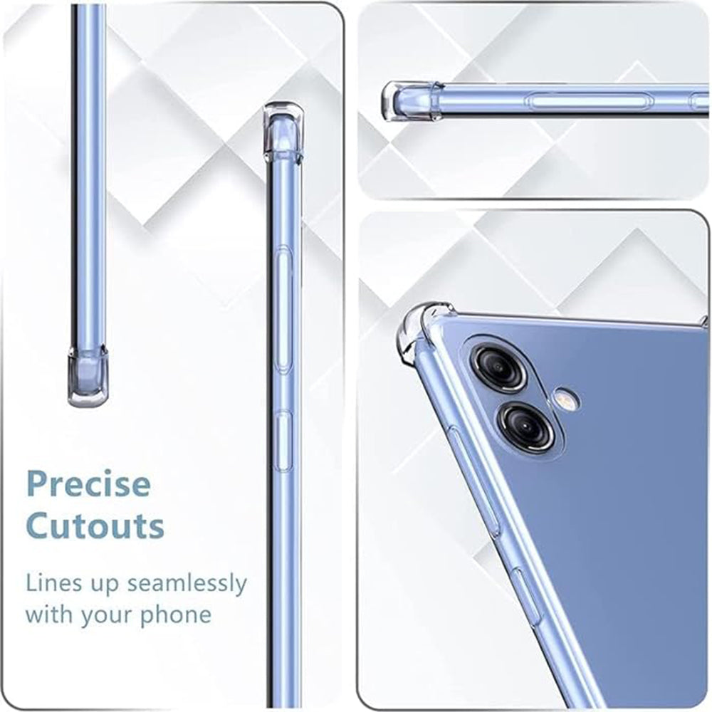 Cover til Samsung Galaxy A05 A055, Techsuit, Stødabsorberende Klar, Transparent