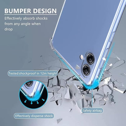 Cover til Samsung Galaxy A05 A055, Techsuit, Stødabsorberende Klar, Transparent