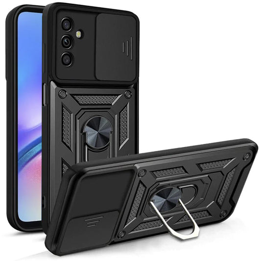 Cover til Samsung Galaxy A05s A057, Techsuit, CamShield, Sort