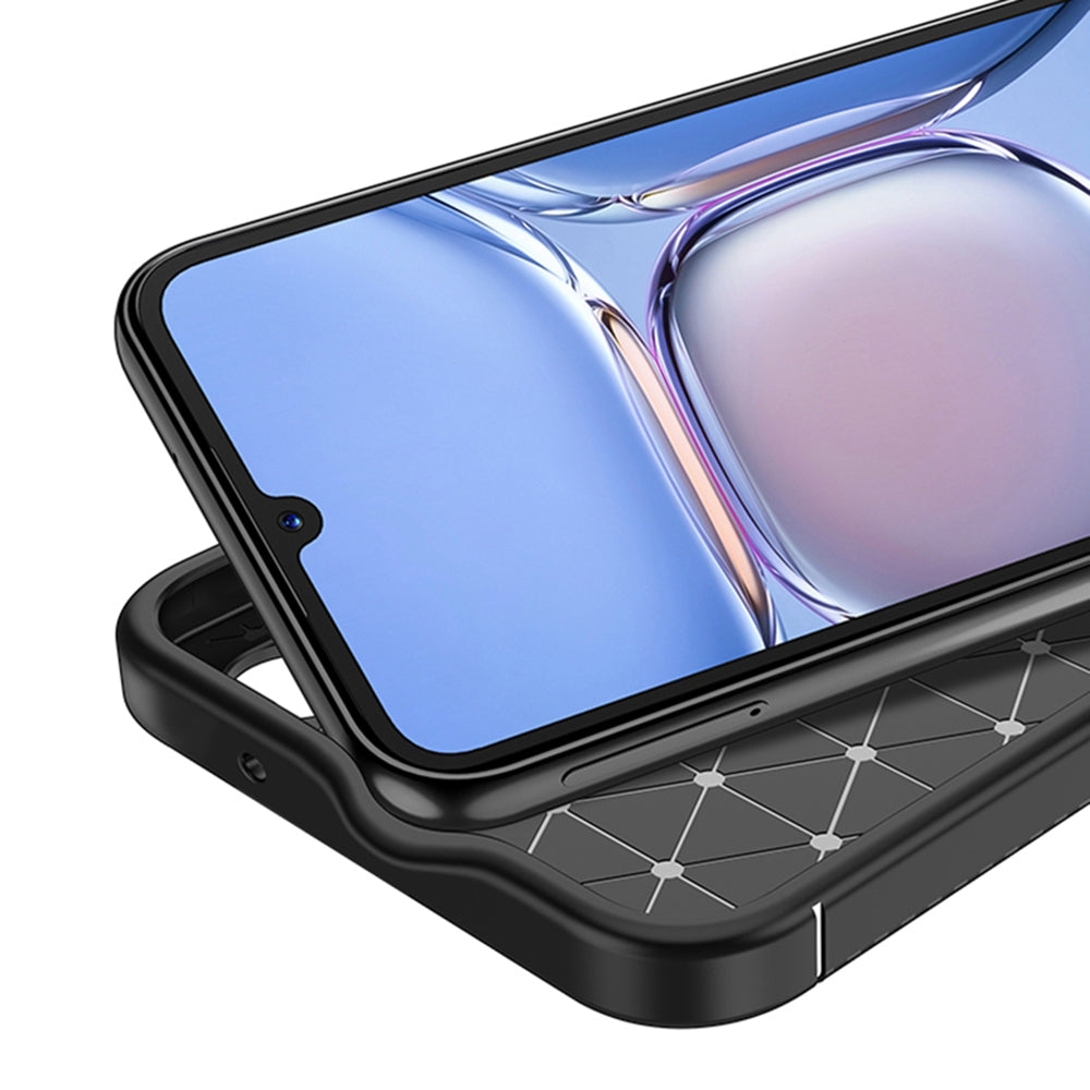 Cover til Samsung Galaxy A05s A057, Techsuit, CarbonFiber, Sort