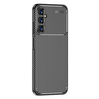 Cover til Samsung Galaxy A05s A057, Techsuit, CarbonFiber, Sort