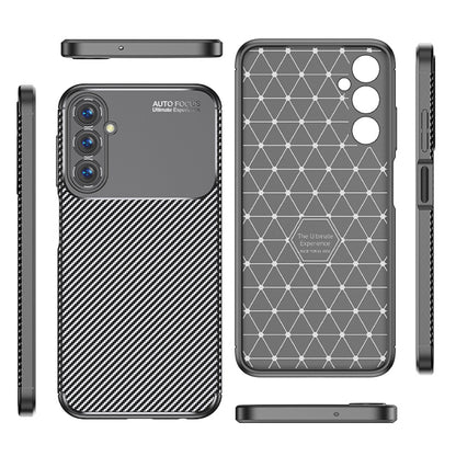 Cover til Samsung Galaxy A05s A057, Techsuit, CarbonFiber, Sort