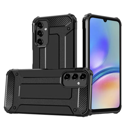 Cover til Samsung Galaxy A05s A057, Techsuit, Hybrid Armor, Sort