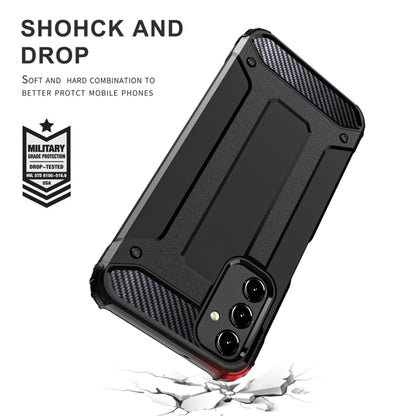 Cover til Samsung Galaxy A05s A057, Techsuit, Hybrid Armor, Sort