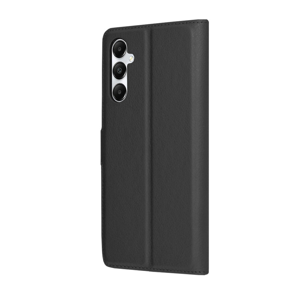 Cover til Samsung Galaxy A05s A057, Techsuit, Leather Folio, Sort