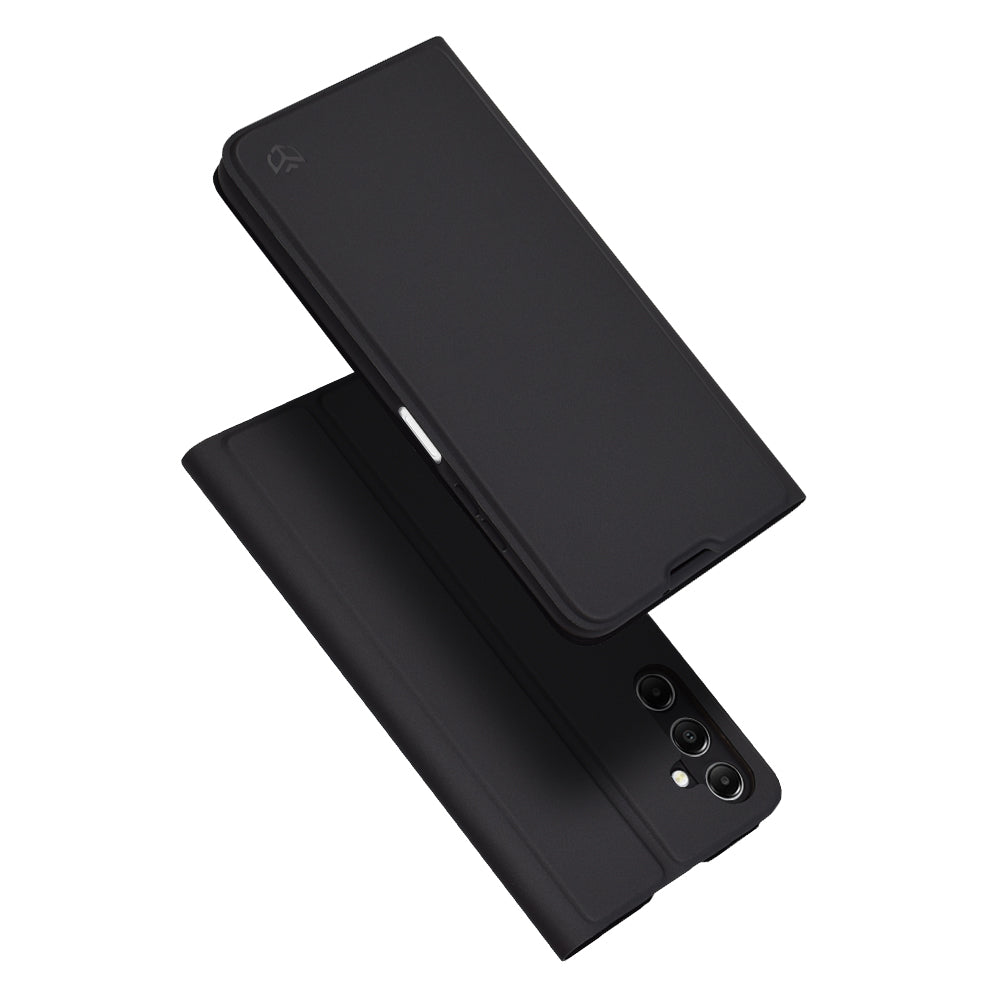 Cover til Samsung Galaxy A05s A057, Techsuit, Magskin Book, Sort