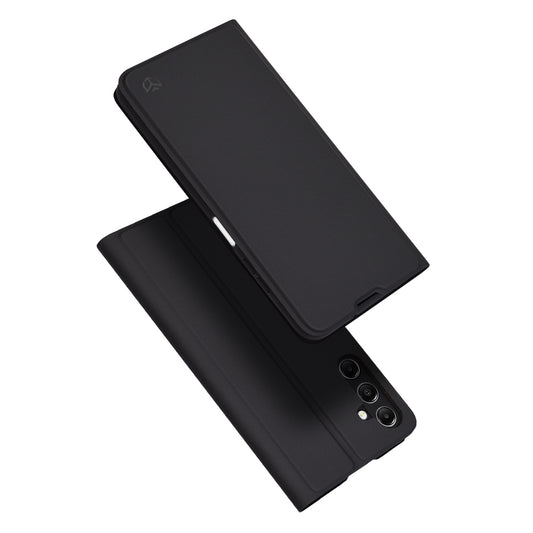 Cover til Samsung Galaxy A05s A057, Techsuit, Magskin Book, Sort