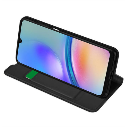 Cover til Samsung Galaxy A05s A057, Techsuit, Magskin Book, Sort