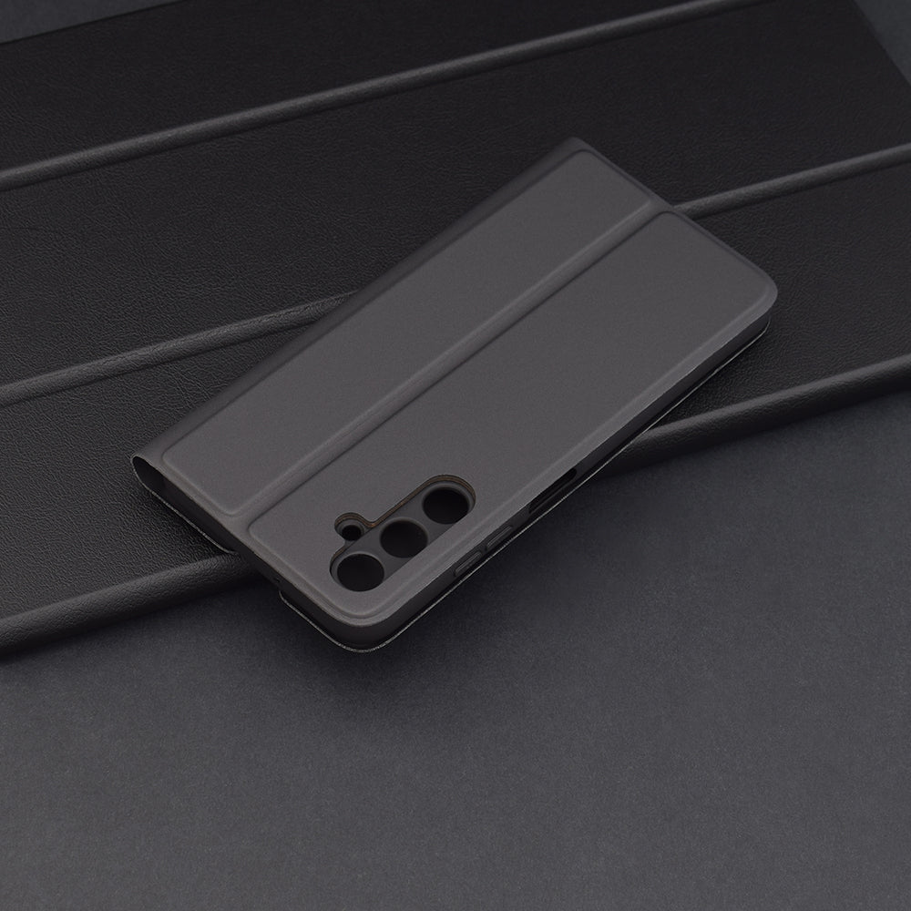 Cover til Samsung Galaxy A05s A057, Techsuit, Magskin Book, Sort