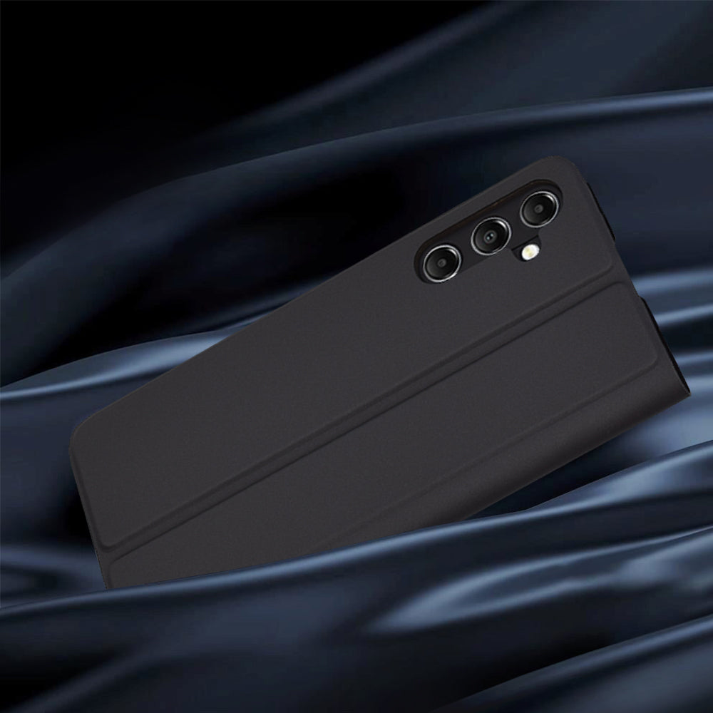 Cover til Samsung Galaxy A05s A057, Techsuit, Magskin Book, Sort