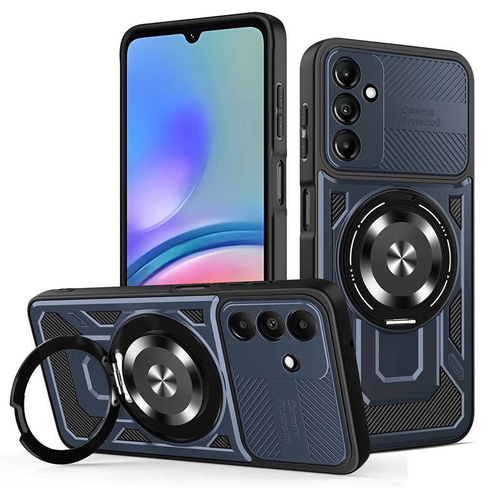 Cover til Samsung Galaxy A05s A057, Techsuit, RuggedCam, Blå