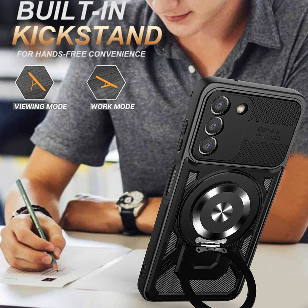 Cover til Samsung Galaxy A05s A057, Techsuit, RuggedCam, Blå
