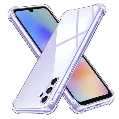 Cover til Samsung Galaxy A05s A057, Techsuit, Stødabsorberende Klar, Transparent