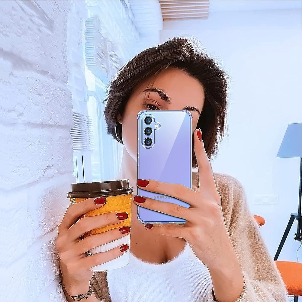 Cover til Samsung Galaxy A05s A057, Techsuit, Stødabsorberende Klar, Transparent