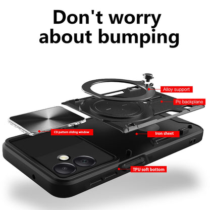 Cover til Samsung Galaxy A06 A065, Techsuit, CamGuard Pro, Blå