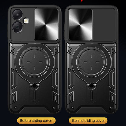 Cover til Samsung Galaxy A06 A065, Techsuit, CamGuard Pro, Rød