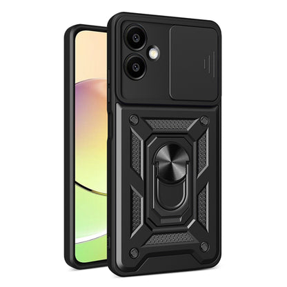 Cover til Samsung Galaxy A06 A065, Techsuit, CamShield, Sort