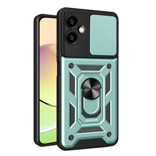 Cover til Samsung Galaxy A06 A065, Techsuit, CamShield, Grøn