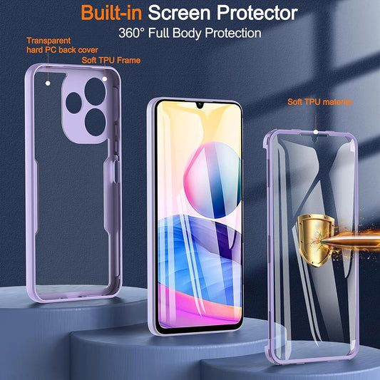 Cover til Samsung Galaxy A06 A065, Techsuit, ColorVerse 360, Sort