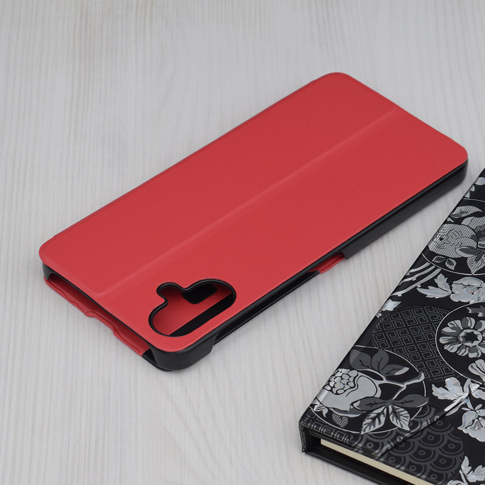 Cover til Samsung Galaxy A06 A065, Techsuit, eFold, Rød