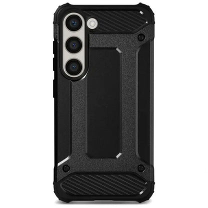 Cover til Samsung Galaxy A06 A065, Techsuit, Hybrid Armor, Sort