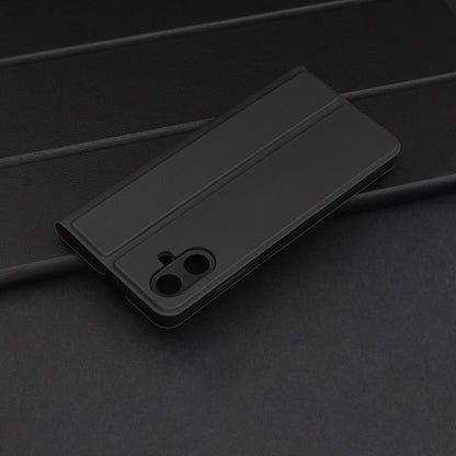 Cover til Samsung Galaxy A06 A065, Techsuit, Magskin Book, Sort