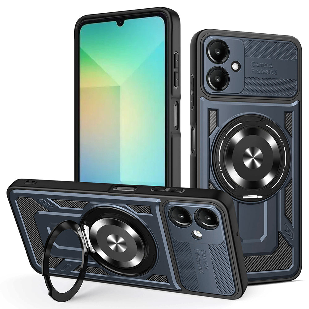 Cover til Samsung Galaxy A06 A065, Techsuit, RuggedCam, Blå