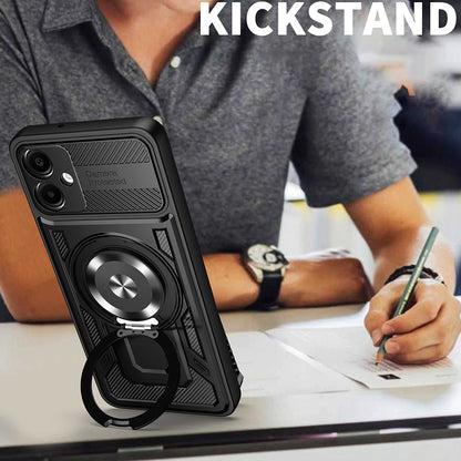 Cover til Samsung Galaxy A06 A065, Techsuit, RuggedCam, Blå