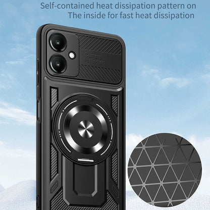 Cover til Samsung Galaxy A06 A065, Techsuit, RuggedCam, Blå
