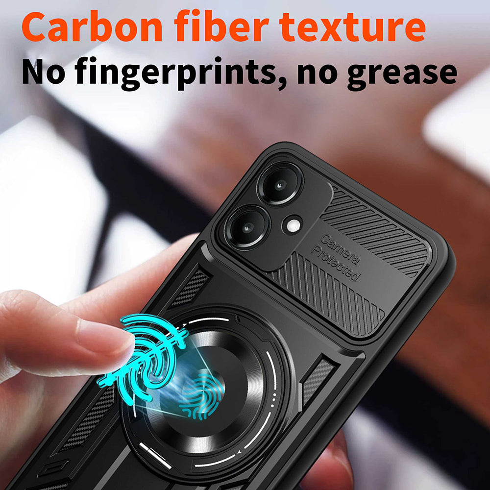 Cover til Samsung Galaxy A06 A065, Techsuit, RuggedCam, Blå