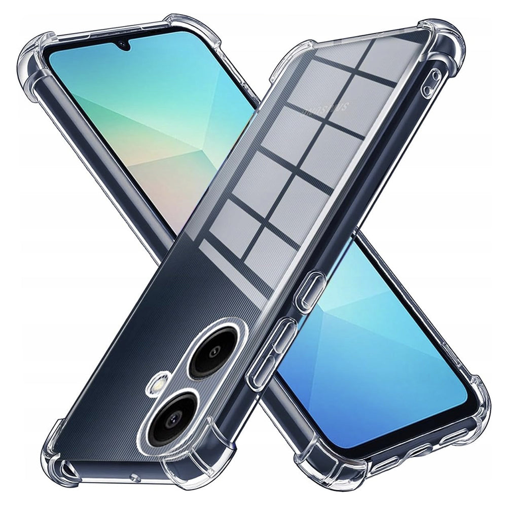 Case for Samsung Galaxy A06 A065, Techsuit, Shockproof Clear, Transparent
