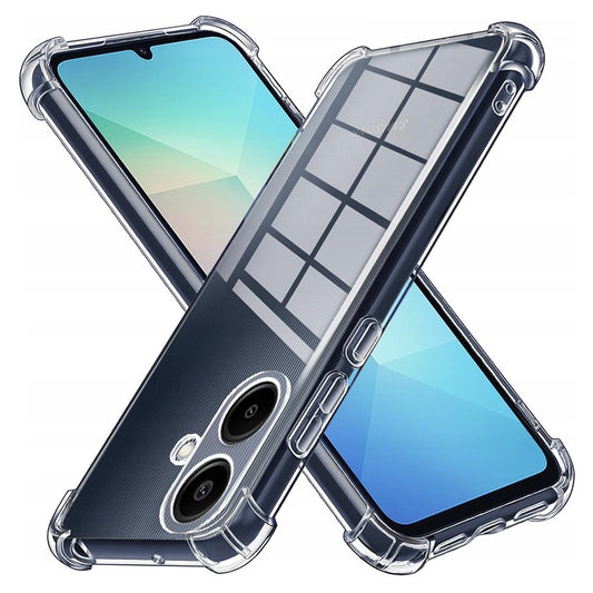 Cover til Samsung Galaxy A06 A065, Techsuit, Stødabsorberende Klar, Transparent