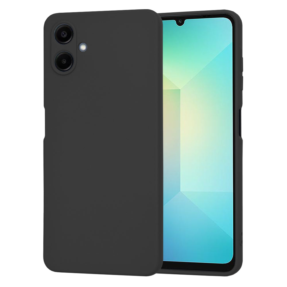 Cover til Samsung Galaxy A06 A065, Techsuit, SoftFlex, Sort