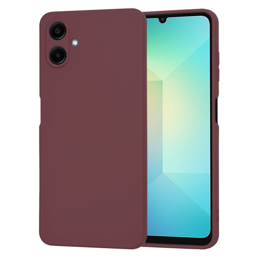 Cover til Samsung Galaxy A06 A065, Techsuit, SoftFlex, Vinrød