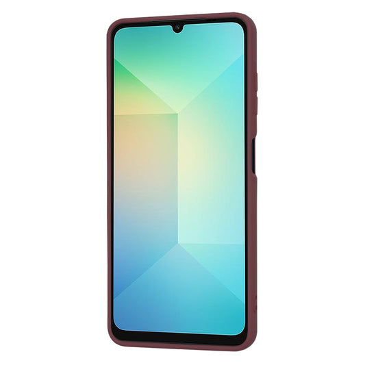 Cover til Samsung Galaxy A06 A065, Techsuit, SoftFlex, Vinrød
