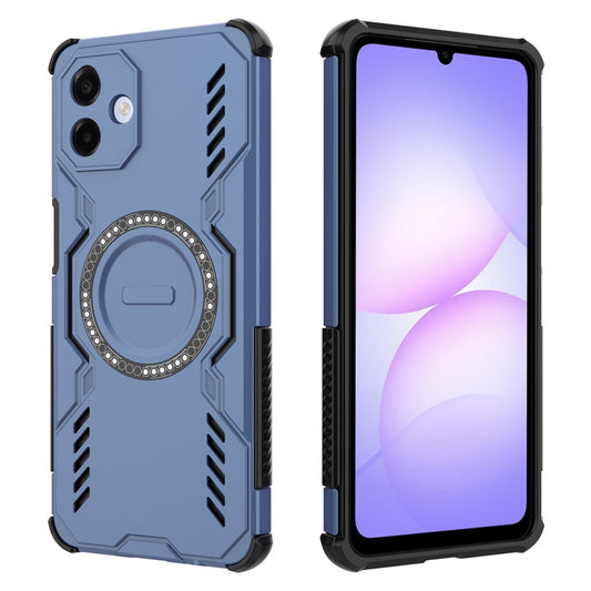 MagSafe-etui til Samsung Galaxy A07 4G A075, Techsuit, ArmorMag, Blå