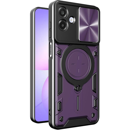 Cover til Samsung Galaxy A07 4G A075, Techsuit, CamGuard Pro, Lilla