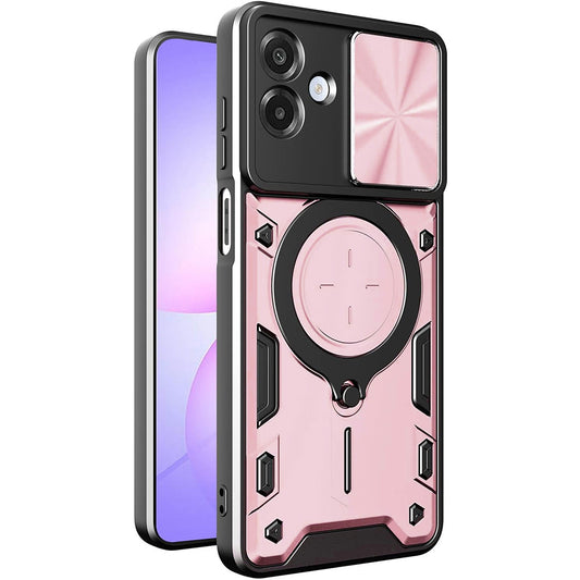 Cover til Samsung Galaxy A07 4G A075, Techsuit, CamGuard Pro, Pink