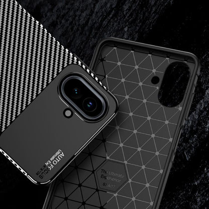 Cover til Samsung Galaxy A07 4G A075, Techsuit, CarbonFiber, Sort