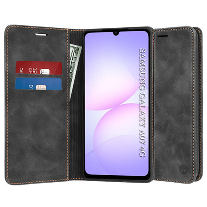 Cover til Samsung Galaxy A07 4G A075, Techsuit, Confy, Sort