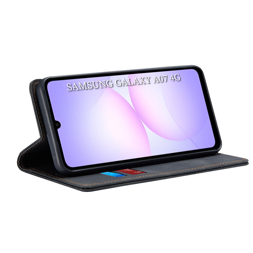 Cover til Samsung Galaxy A07 4G A075, Techsuit, Confy, Sort