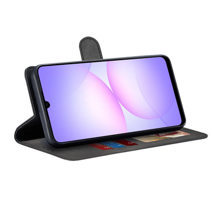 Cover til Samsung Galaxy A07 4G A075, Techsuit, Diary Book, Sort
