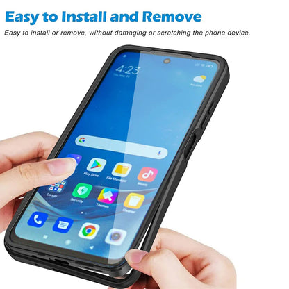 Cover til Samsung Galaxy A12 A125, Techsuit, ColorVerse 360, Sort