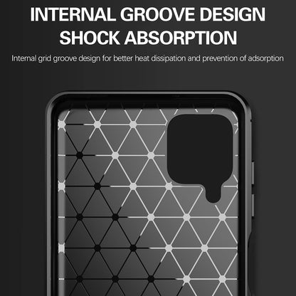 Cover til Samsung Galaxy A12 Nacho A127 / A12 A125, Techsuit, Carbon, Sort
