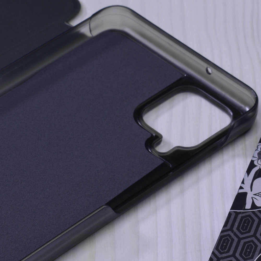 Cover til Samsung Galaxy A12 Nacho A127 / A12 A125, Techsuit, eFold, Mørkeblå