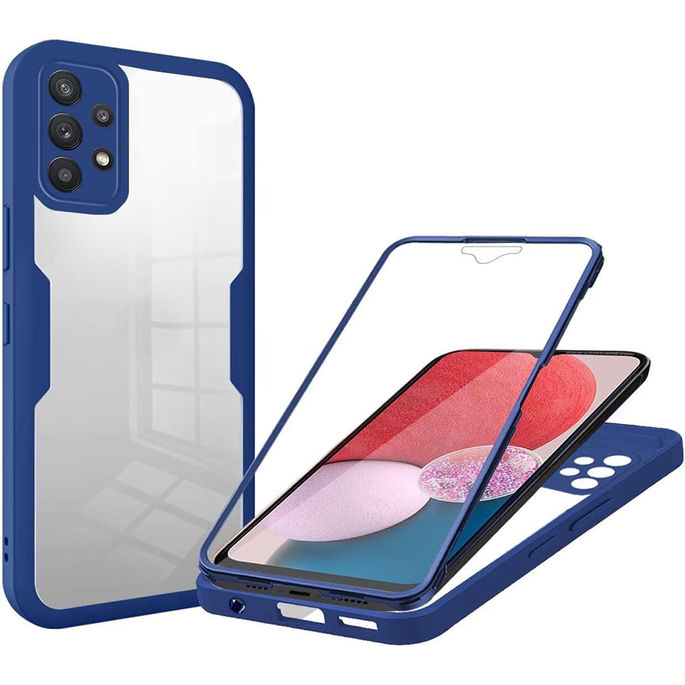 Cover til Samsung Galaxy A13 A135, Techsuit, ColorVerse 360, Blå