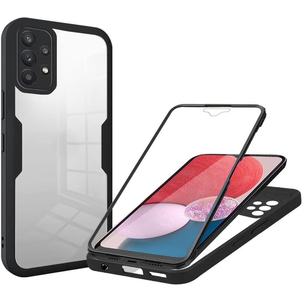 Cover til Samsung Galaxy A13 A135, Techsuit, ColorVerse 360, Sort