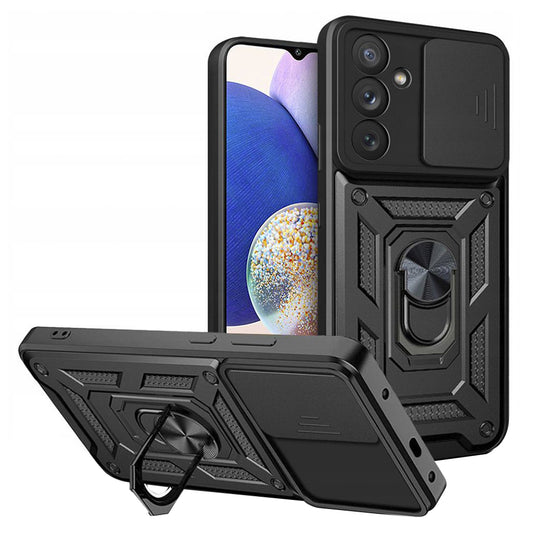 Cover til Samsung Galaxy A14 A145 / A14 5G A146, Techsuit, CamShield, Sort