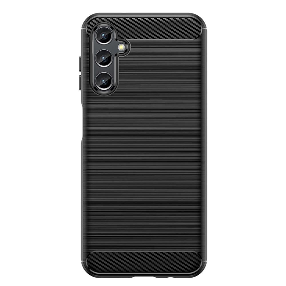Cover til Samsung Galaxy A14 A145 / A14 5G A146, Techsuit, Carbon, Sort